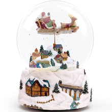 Load image into Gallery viewer, Snowy Village ~ Glitter Dome