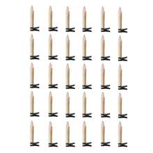 Load image into Gallery viewer, LED Candlesticks Set of 30 - Ivory, Warm White & Multi-coloured