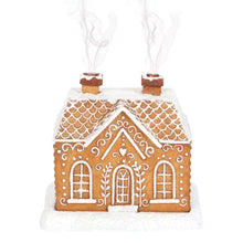 Load image into Gallery viewer, Gingerbread House Incense Cone Burner
