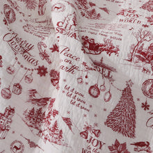 Load image into Gallery viewer, Yuletide Quilted Throw