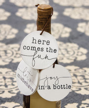 Load image into Gallery viewer, Bottle Tags Set of 3