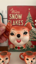 Load image into Gallery viewer, Oh DEER! Retro Reindeer Shot Mugs Set of 2 -SECONDS