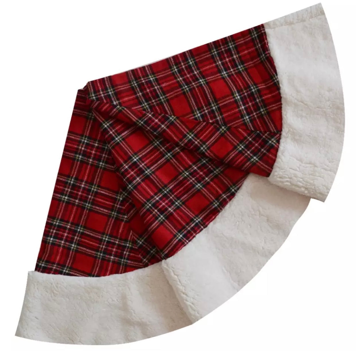 Stewart Old Ancient Tartan Christmas Tree Skirt