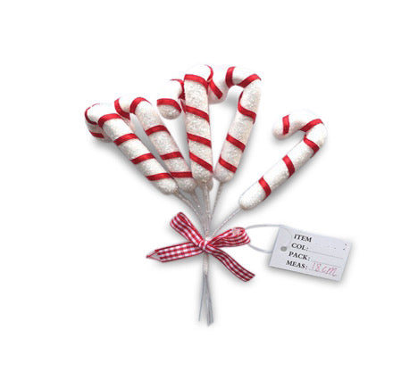 Mini Retro Candy-Cane bunch