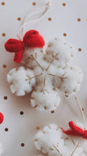 Load image into Gallery viewer, Felt Snowflake Ornament
