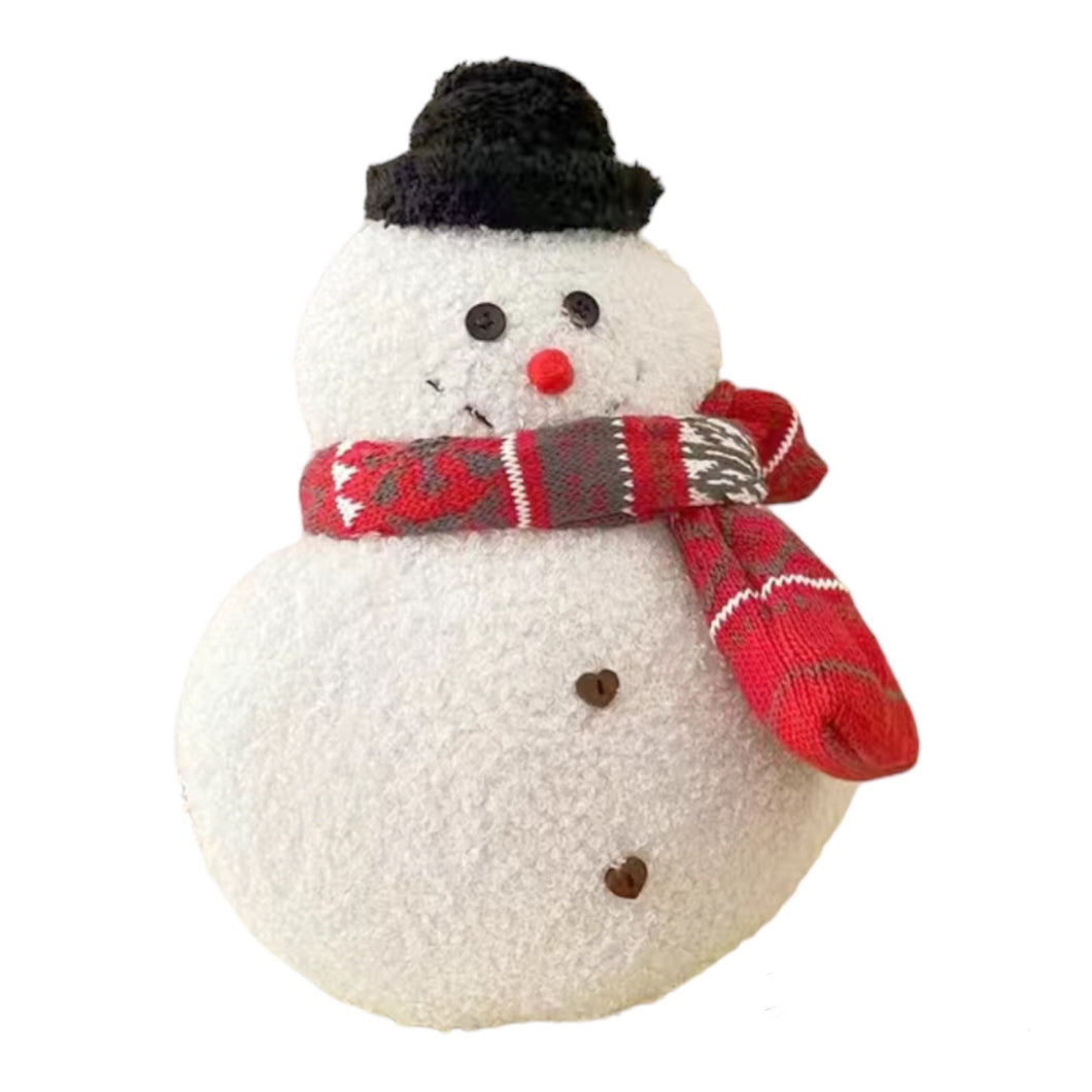 Frosty Snowman Cushion