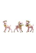 Load image into Gallery viewer, Pink Retro Deer Ornament
