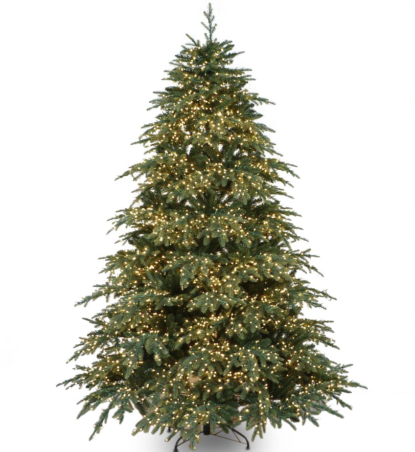 7ft (210cm) Pre-Lit Lux Alpine Christmas Tree ~ 3950 led lights contact to pre-order