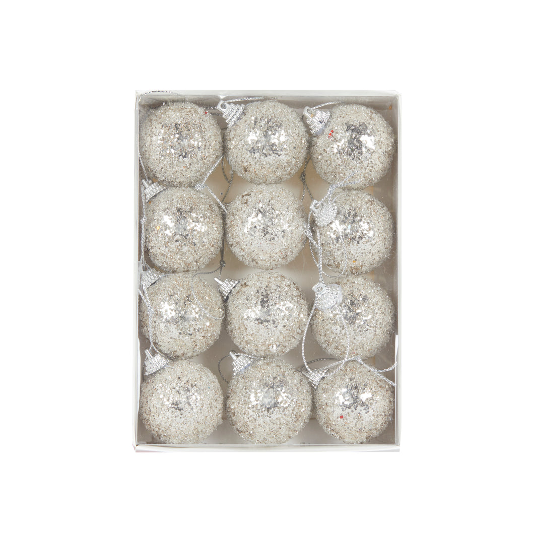 MINI CHAMPAGNE SUGAR BAUBLES 12PK