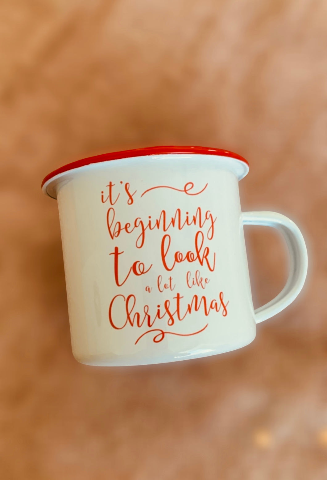 Enamel Mug - It’s beginning to look a lot like Christmas