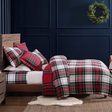 Load image into Gallery viewer, Spencer Plaid Duvet Cover/Comforter Set KB
