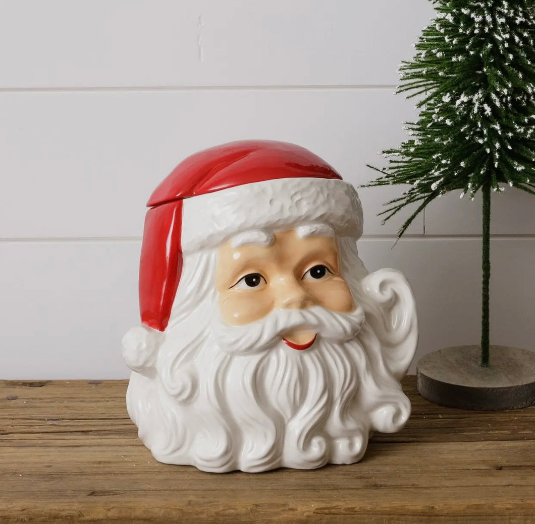 Classic Santa Cookie Jar