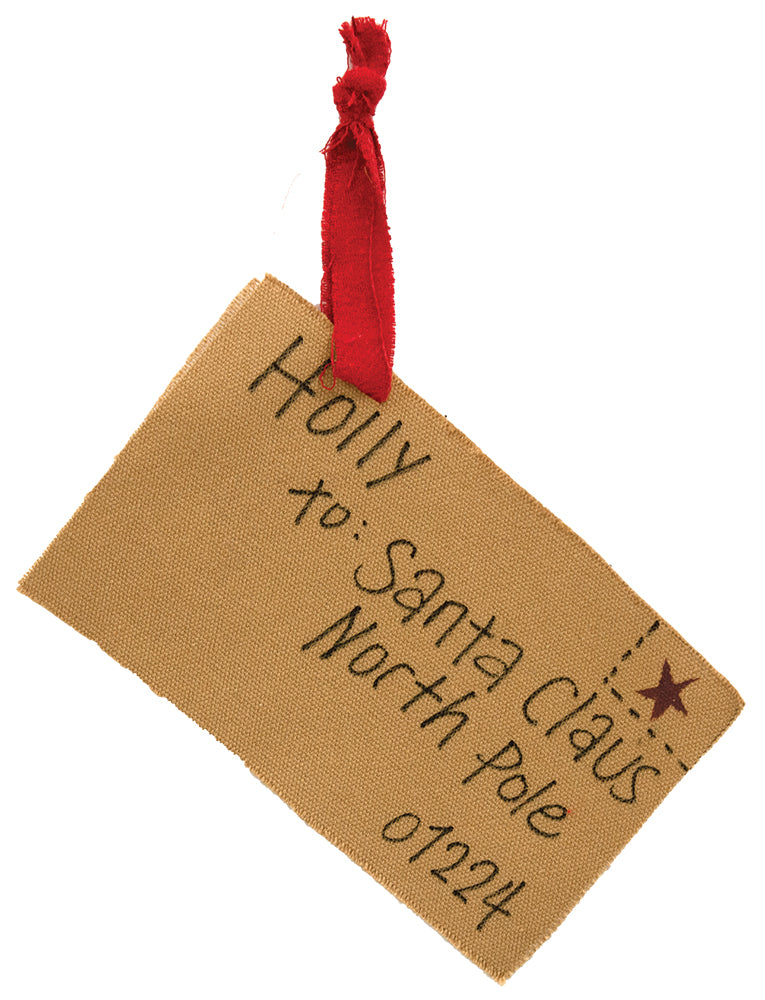 From Holly - Santa Claus Letter Ornament