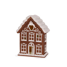 Load image into Gallery viewer, LED GINGERBREAD COTTAGE WITH WINDOWS
