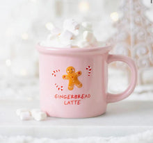 Load image into Gallery viewer, Pink Gingerbread Latte Mug
