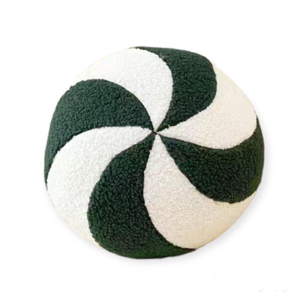 Peppermint Cushion - Green