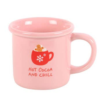 Hot Cocoa & Chill Christmas Mug