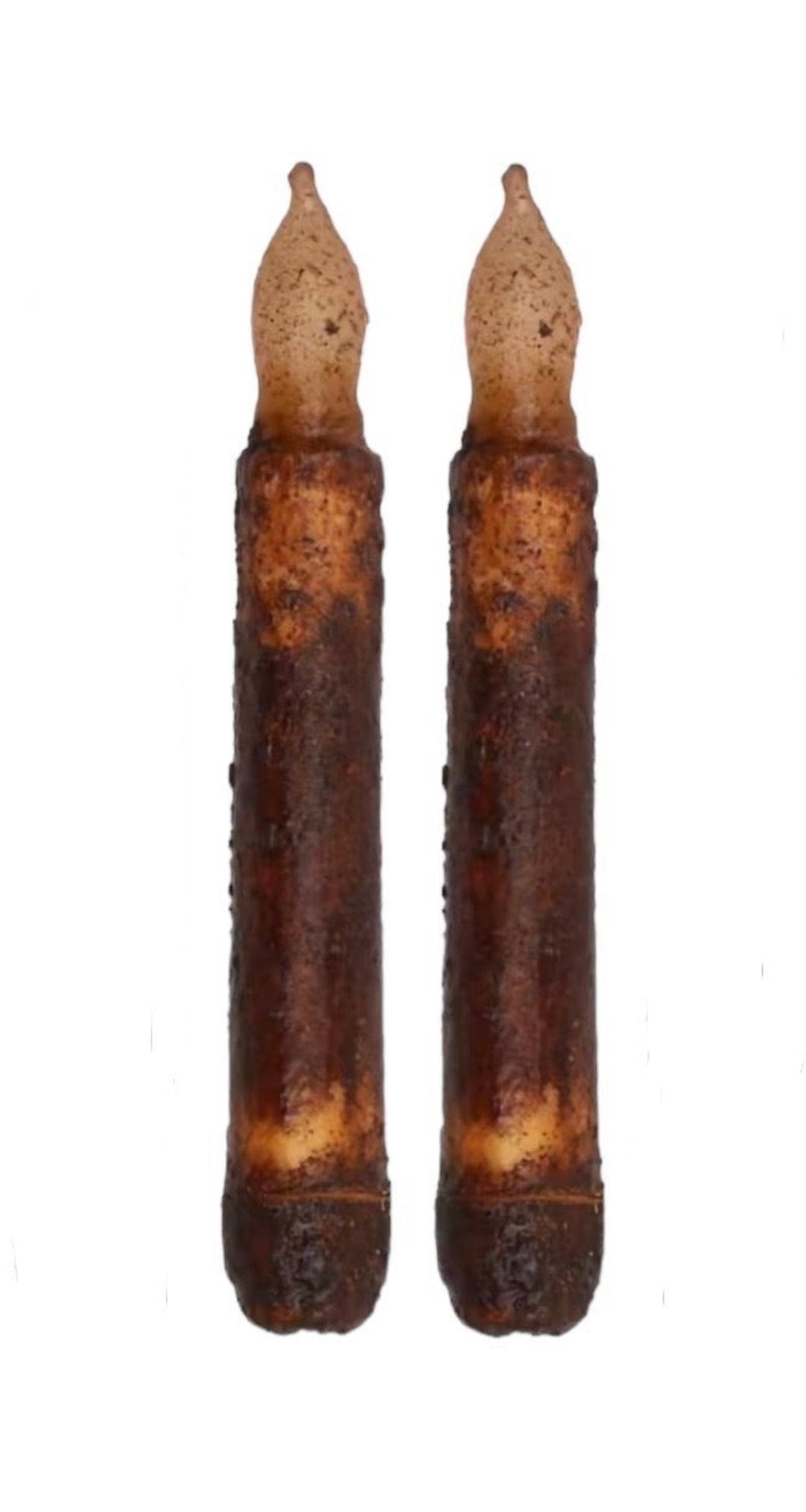 Real Wax Taper Candle Set of 2