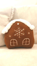 Load image into Gallery viewer, Gingerbread House Cushion

