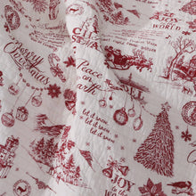 Load image into Gallery viewer, Yuletide Quilted Throw
