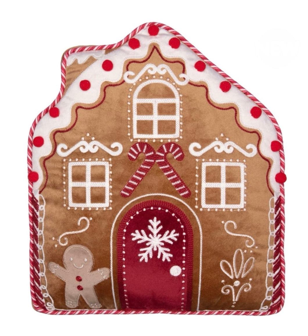 Gingerbread House Cushion