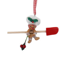 Load image into Gallery viewer, 4&quot;Gingerbread Roller/Spoon/Spatula
