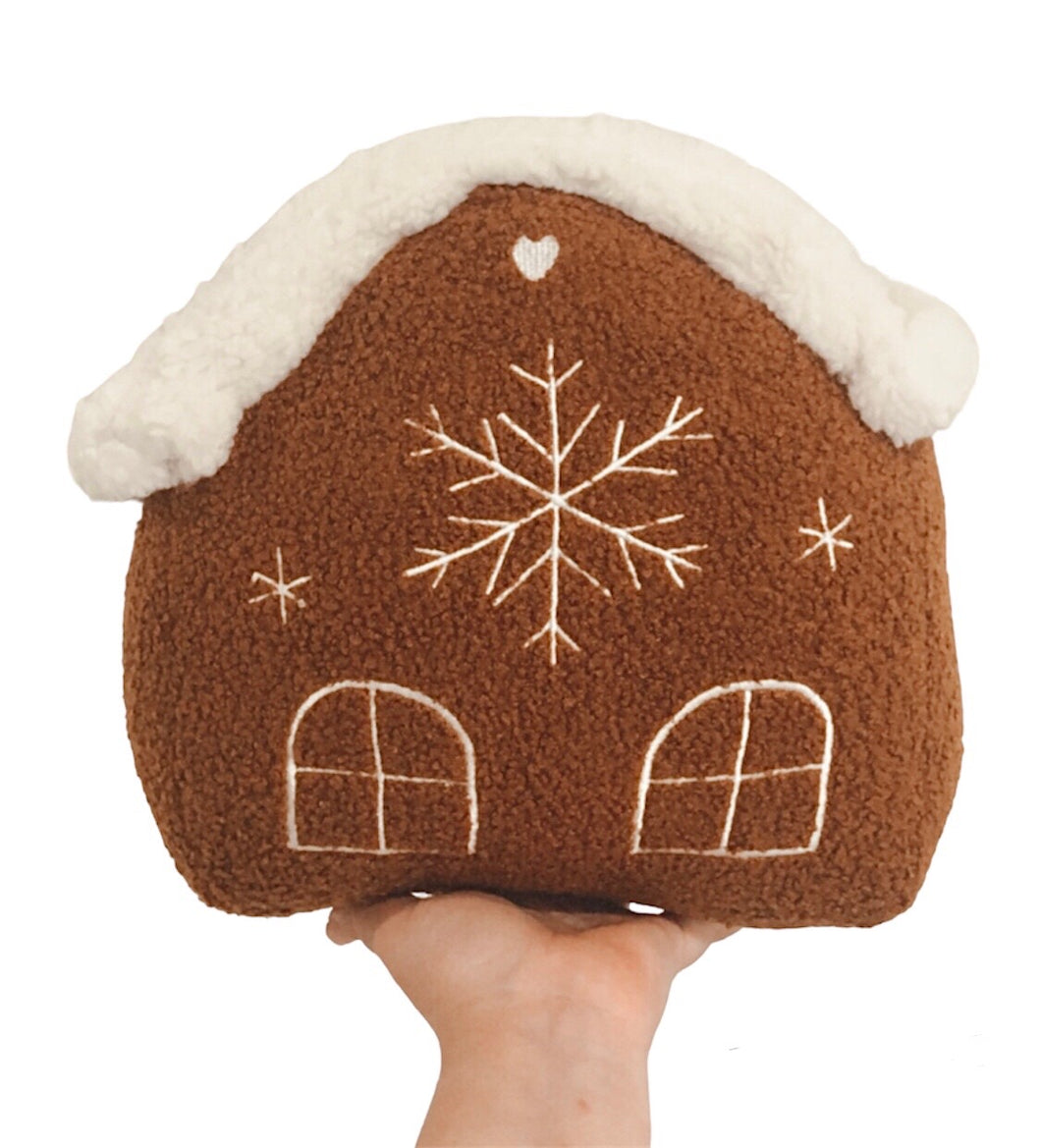 Gingerbread House Cushion