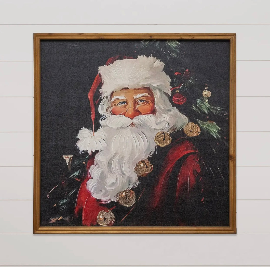 Wall Hanging - Classic Santa Portrait
