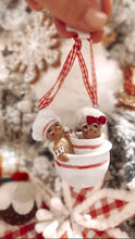 Load image into Gallery viewer, 3&quot;Resin Gingerbread Ornament
