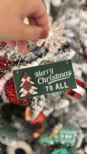 Load image into Gallery viewer, Retro Style Wooden Ornament Set/3
