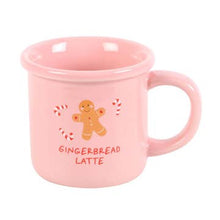 Load image into Gallery viewer, Pink Gingerbread Latte Mug

