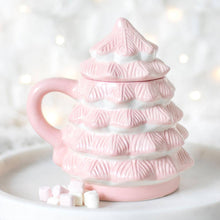 Load image into Gallery viewer, Pink Christmas Tree Mug
