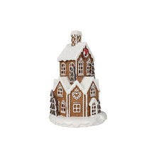 Load image into Gallery viewer, Round Gingerbread Village LED / Mansion
