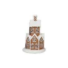 Load image into Gallery viewer, Round Gingerbread Village LED / Mansion
