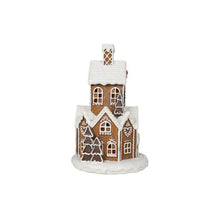 Load image into Gallery viewer, Round Gingerbread Village LED / Mansion
