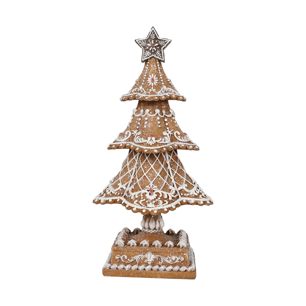 Elaborate Gingerbread Tiered Tree 32cm – THE LITTLE CHRISTMAS SHOP