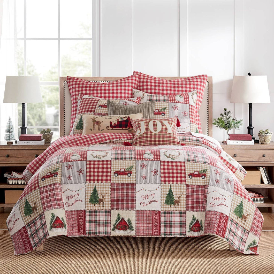 Home for Christmas Quilt Set KB