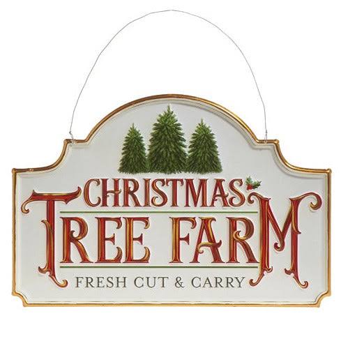 Raz Imports - Christmas Tree Farm Sign – THE LITTLE CHRISTMAS SHOP