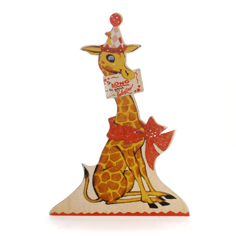 Wild about you Valentine Dummy board Giraffe