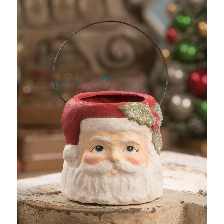 TJ9508 - Holly Jolly Santa Bucket Small