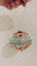 Load image into Gallery viewer, Jewelled Mirror Ornate Drop Glass Ornament

