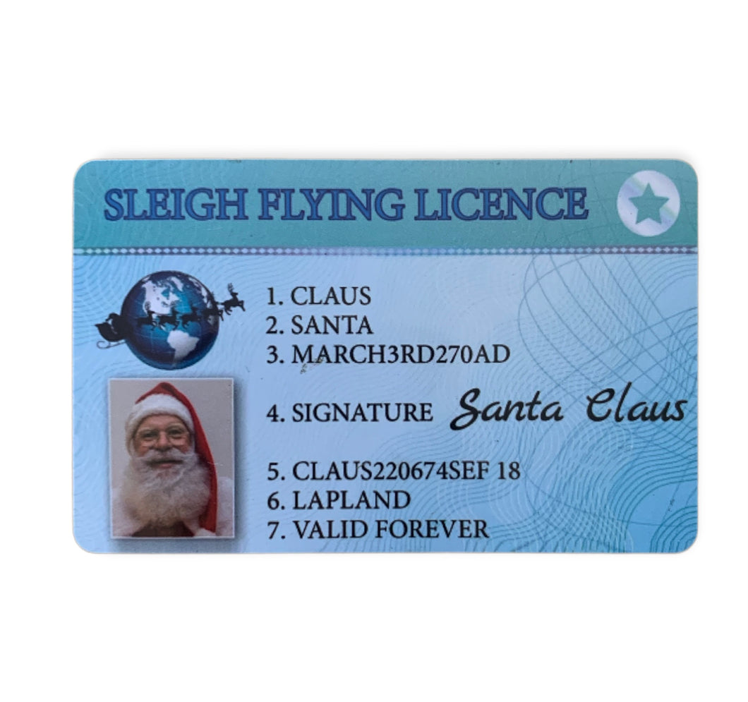 Santa Claus License