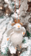 Load image into Gallery viewer, Angel Mouse - Felt Ornament
