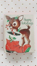 Load image into Gallery viewer, Retro Wooden Shelf Sitter - Deer
