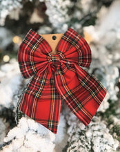 Load image into Gallery viewer, Tartan Hair Bow
