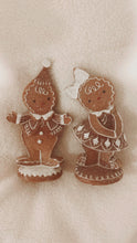 Load image into Gallery viewer, Sweet Gingerbread Boy &amp; Girl Pair
