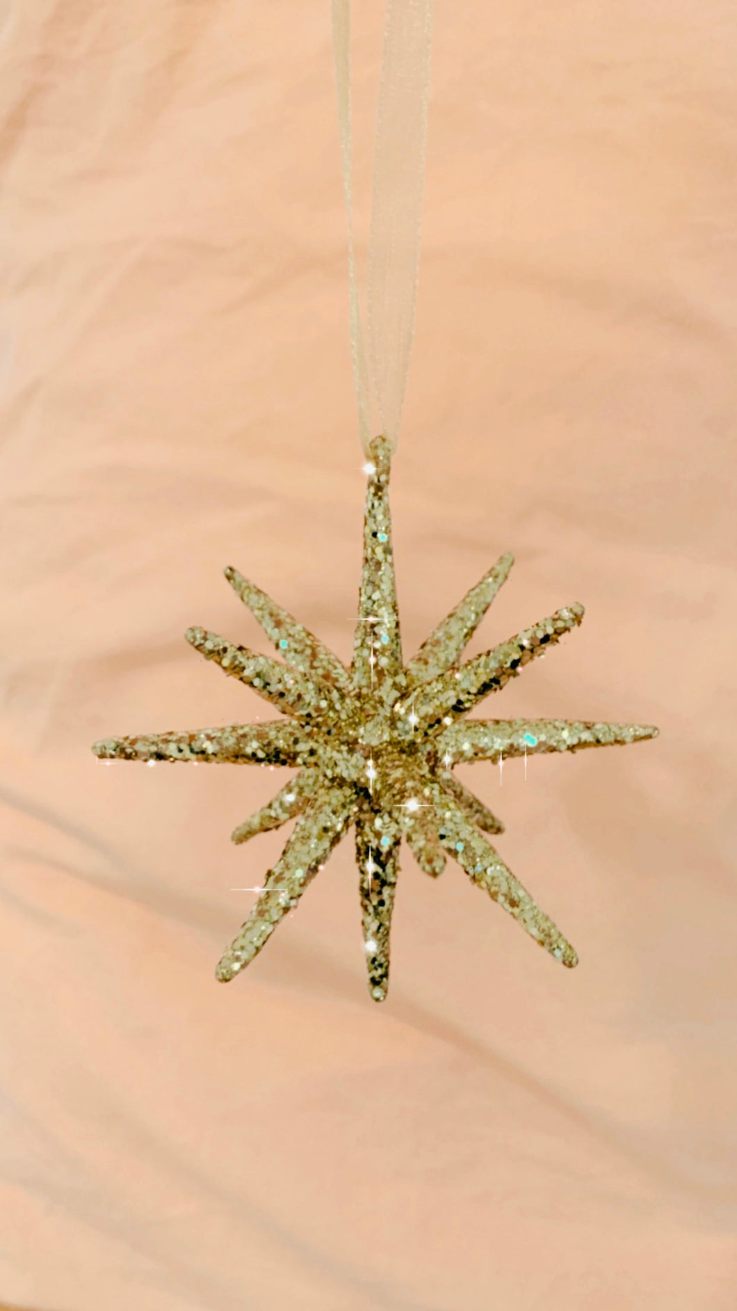 Starburst Glass Ornament