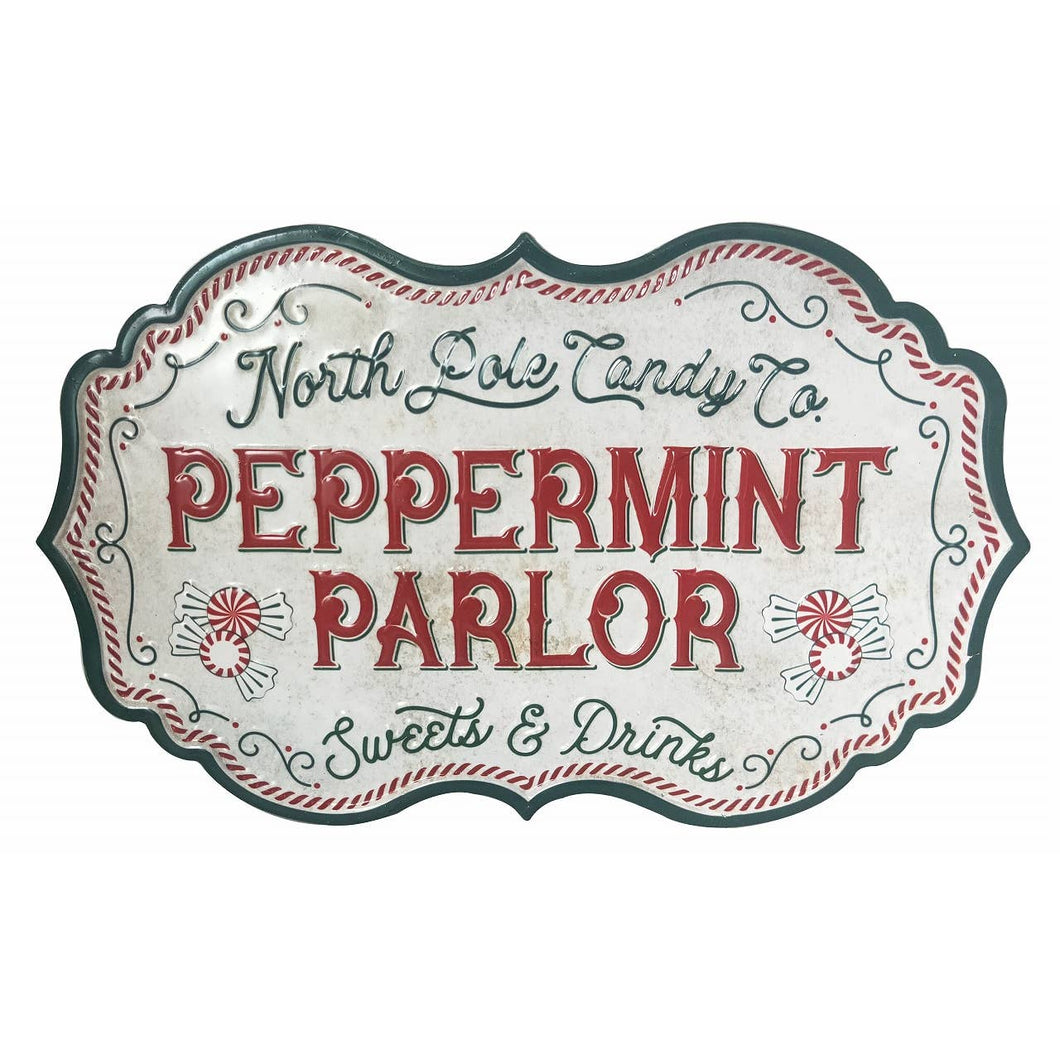 Peppermint Parlor Sign
