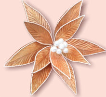 Load image into Gallery viewer, Gingerbread Poinsettia
