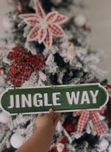 Load image into Gallery viewer, JINGLE WAY - Tin Sign
